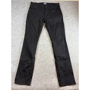 PAIGE Men's Slim Straight Jeans - Black